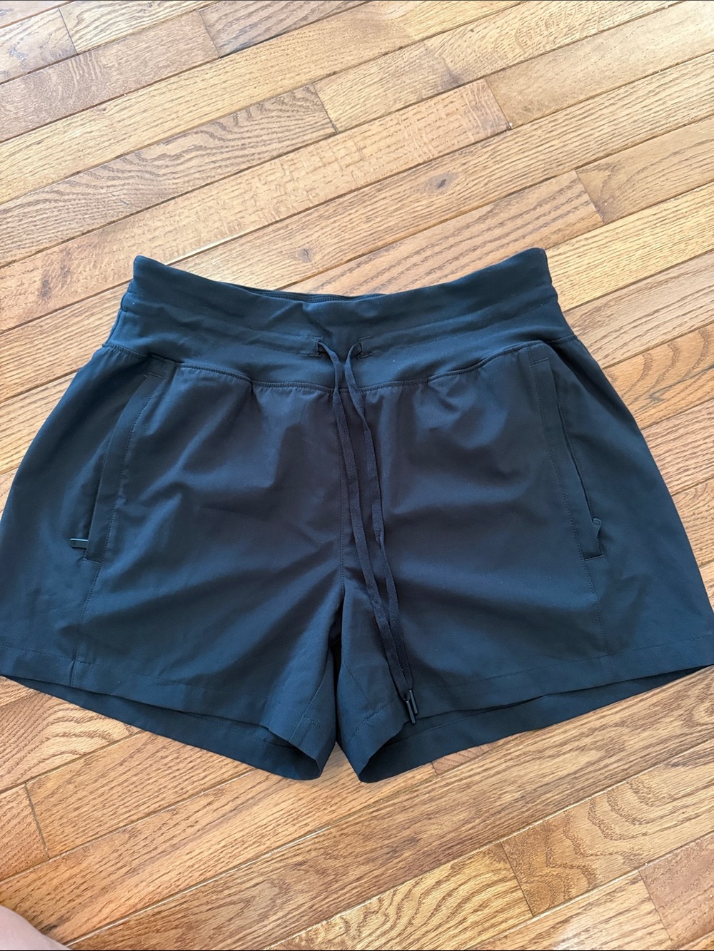 Callla Black Women's Athletic Drawstring Shorts